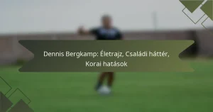 Dennis Bergkamp: Életrajz, Családi háttér, Korai hatások
