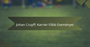 Johan Cruyff: Karrier Főbb Eseményei