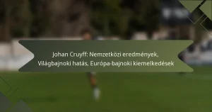 Johan Cruyff: Nemzetközi eredmények, Világbajnoki hatás, Európa-bajnoki kiemelkedések